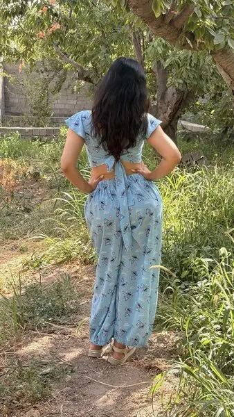 ست پفکی سالیوان آبی کمرنگ🩵
